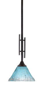 Uptowne One Light Mini Pendant in Dark Granite (200|320-DG-458)