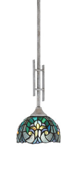 Uptowne One Light Mini Pendant in Aged Silver (200|320-AS-9925)