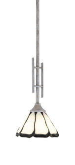 Uptowne One Light Mini Pendant in Aged Silver (200|320-AS-9125)