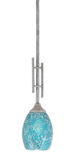 Uptowne One Light Mini Pendant in Aged Silver (200|320-AS-5055)