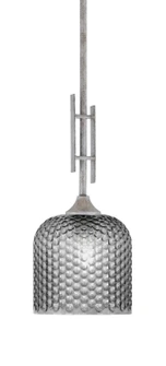 Uptowne One Light Mini Pendant in Aged Silver (200|320-AS-4912)