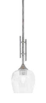 Uptowne One Light Mini Pendant in Aged Silver (200|320-AS-4810)