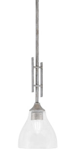 Uptowne One Light Mini Pendant in Aged Silver (200|320-AS-4760)