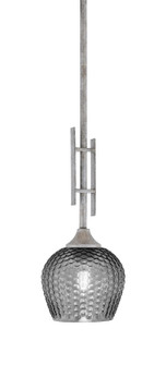 Uptowne One Light Mini Pendant in Aged Silver (200|320-AS-4602)