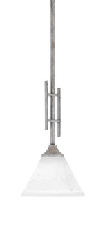 Uptowne One Light Mini Pendant in Aged Silver (200|320-AS-312)