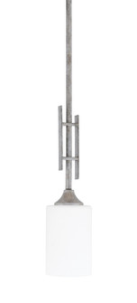 Uptowne One Light Mini Pendant in Aged Silver (200|320-AS-310)