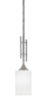 Uptowne One Light Mini Pendant in Aged Silver (200|320-AS-3001)