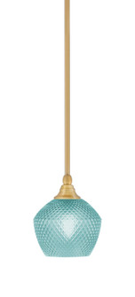 Stem One Light Mini Pendant in New Age Brass (200|23-NAB-4622)
