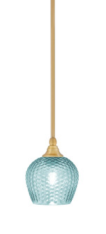Stem One Light Mini Pendant in New Age Brass (200|23-NAB-4605)