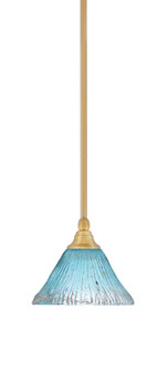 Stem One Light Mini Pendant in New Age Brass (200|23-NAB-458)