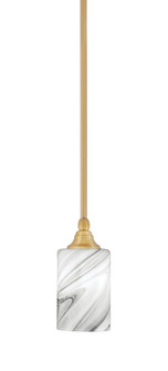 Stem One Light Mini Pendant in New Age Brass (200|23-NAB-3009)