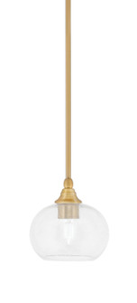 Stem One Light Mini Pendant in New Age Brass (200|23-NAB-202)