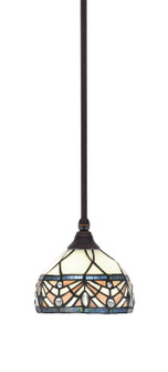 Stem One Light Mini Pendant in Dark Granite (200|23-DG-9485)