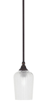 Stem One Light Mini Pendant in Dark Granite (200|23-DG-4250)