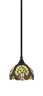 Stem One Light Mini Pendant in Black Copper (200|23-BC-9945)