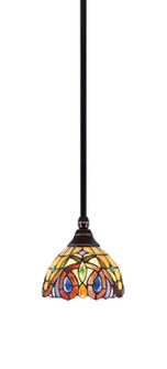 Stem One Light Mini Pendant in Black Copper (200|23-BC-9445)