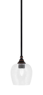 Stem One Light Mini Pendant in Black Copper (200|23-BC-4810)