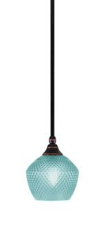 Stem One Light Mini Pendant in Black Copper (200|23-BC-4625)