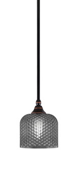 Stem One Light Mini Pendant in Black Copper (200|23-BC-4612)