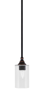Stem One Light Mini Pendant in Black Copper (200|23-BC-300)