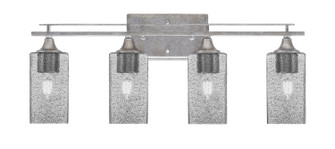 Uptowne Four Light Bath Bar in Aged Silver (200|134-AS-542)