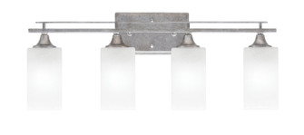 Uptowne Four Light Bath Bar in Aged Silver (200|134-AS-541)