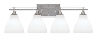 Uptowne Four Light Bath Bar in Aged Silver (200|134-AS-4761)