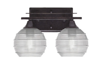 Uptowne Two Light Bath Bar in Dark Granite (200|132-DG-5110)