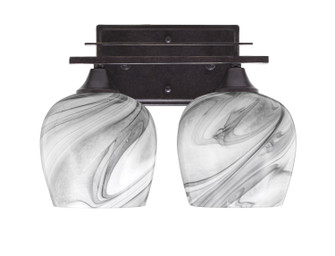 Uptowne Two Light Bath Bar in Dark Granite (200|132-DG-4819)