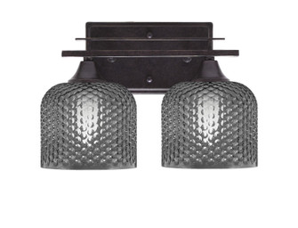Uptowne Two Light Bath Bar in Dark Granite (200|132-DG-4612)