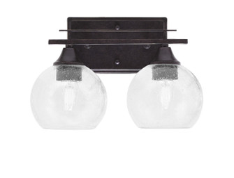 Uptowne Two Light Bath Bar in Dark Granite (200|132-DG-4100)