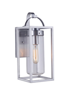Neo One Light Outdoor Wall Mount in Satin Aluminum (46|ZA4804-SA)