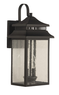 Crossbend Two Light Outdoor Wall Mount in Textured Black (46|ZA3114-TB)