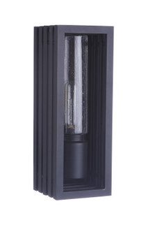 Carmel One Light Outdoor Wall Lantern in Textured Black (46|ZA2800-TB)