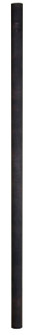 Smooth Direct Burial 84'' Smooth Direct Burial Post in Rust (46|Z8790-RT)