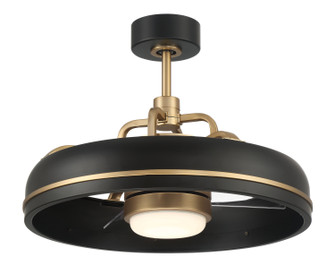 Taylor 20'' Ceiling Fan in Flat Black/Satin Brass (46|TYL24FBSB3)