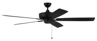 Super Pro 60 60'' Ceiling Fan in Flat Black (46|S60FB5-60FBGW)