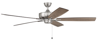 Super Pro 60 60'' Ceiling Fan in Brushed Polished Nickel (46|S60BNK5-60DWGWN)