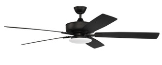 Super Pro 112 60'' Ceiling Fan in Flat Black (46|S112FB5-60FBGW)