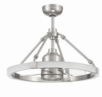 Levy 19'' Ceiling Fan in Brushed Polished Nickel (46|LVY24BNK4)