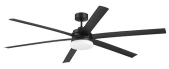 Chilz 72'' Ceiling Fan in Flat Black (46|CLZ72FB6)