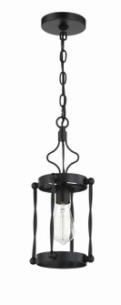 Jolenne One Light Mini Pendant in Flat Black (46|57091-FB)