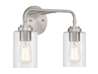 Stowe Two Light Vanity in Brushed Polished Nickel (46|56002-BNK)