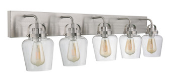 Trystan Five Light Vanity in Brushed Polished Nickel (46|53505-BNK)