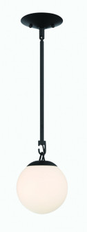 Orion One Light Mini Pendant in Flat Black (46|50791-FB)