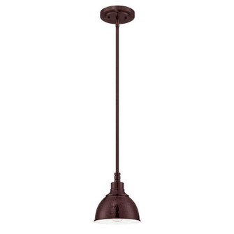 Timarron One Light Mini Pendant in Aged Bronze Brushed (46|35991-ABZ)