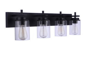Reeves Four Light Vanity in Flat Black (46|17432FB4)