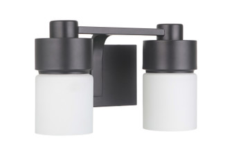 District Two Light Vanity in Flat Black (46|12314FB2)