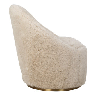 Crue Swivel Chair in Plated Brass Stainless Steel (52|23531)