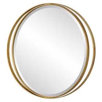 Rhodes Mirror in Antiqued Gold Leaf (52|09991)